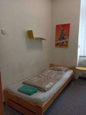 Photo Jednolůžkový pokoj se společnou koupelnou