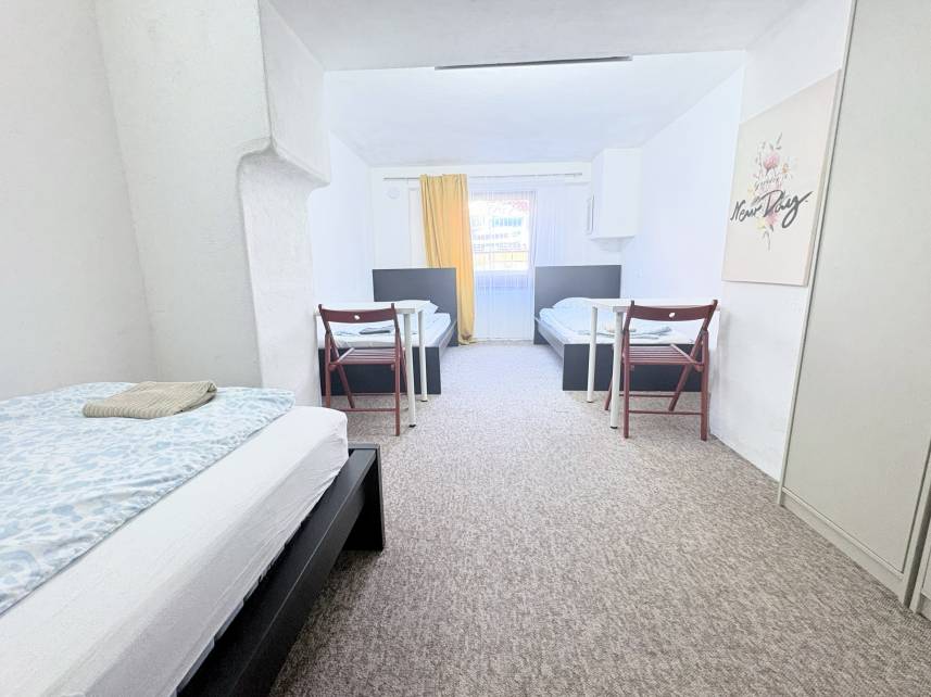 Prostorný třílůžkový pokoj – Skvělá lokalita u BVV Photo 2